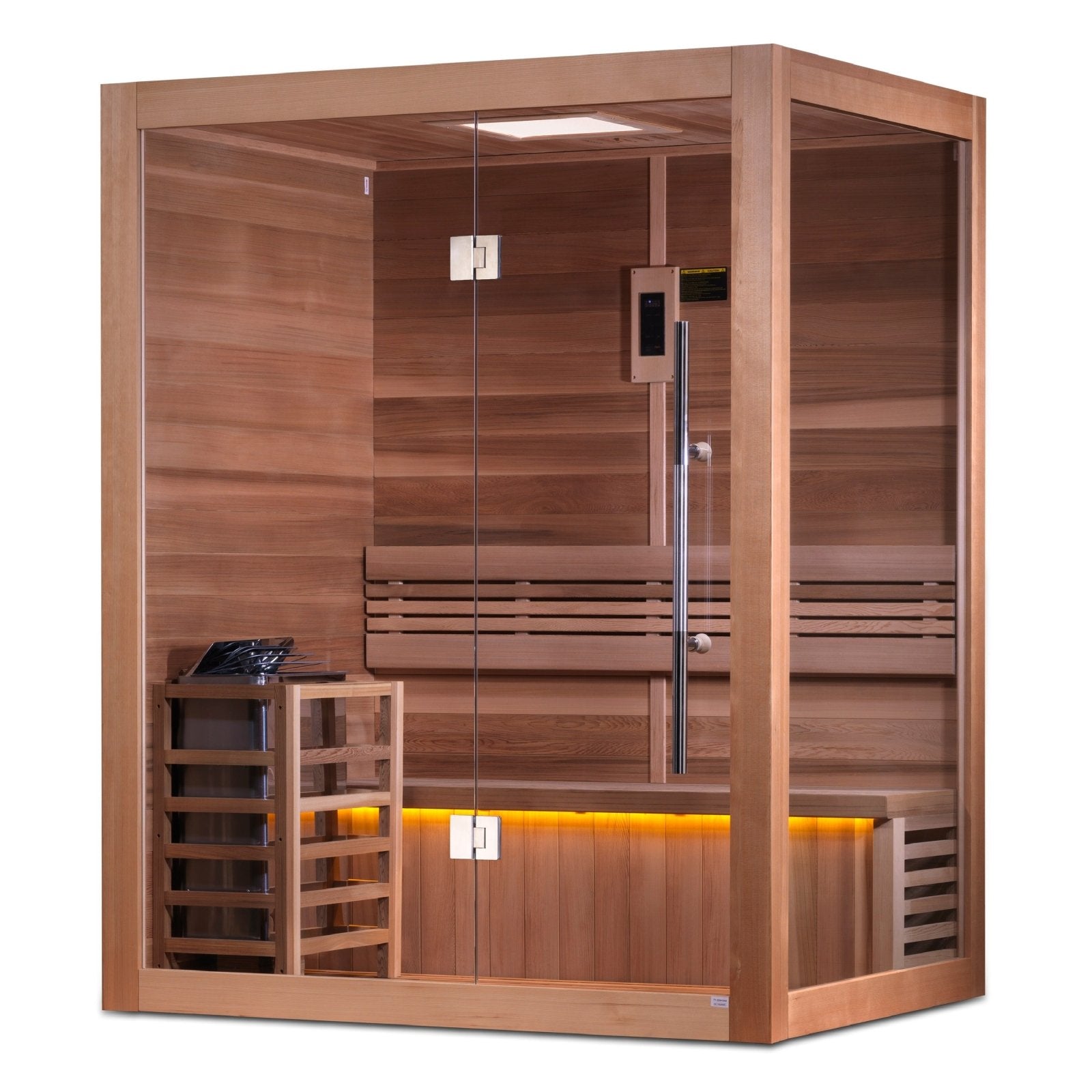 Hanko Edition Traditional Sauna – Steam Sauna with Red Cedar Wood (GDI-7202-01)