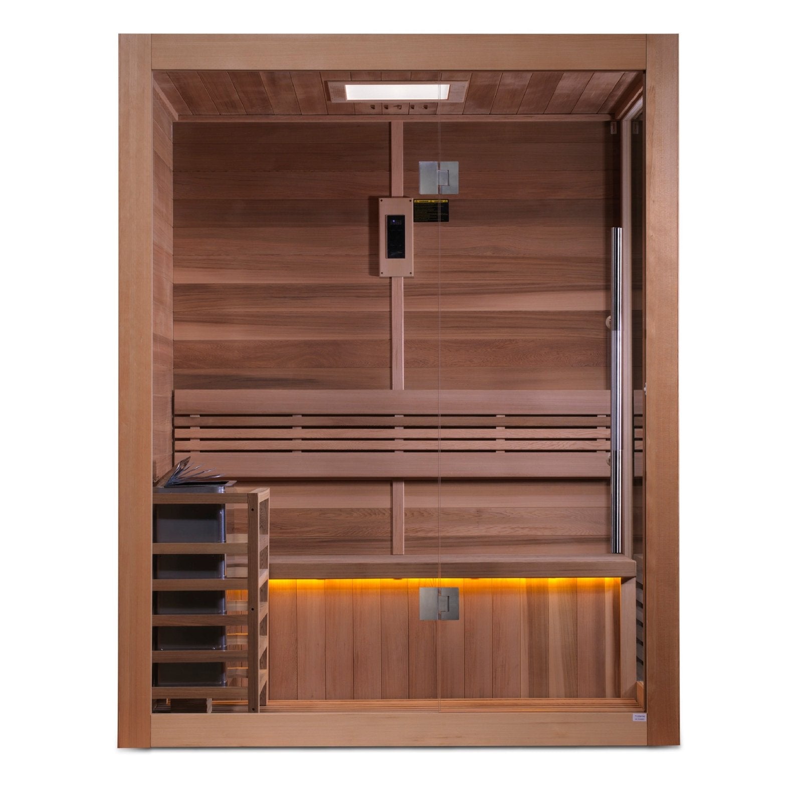 Hanko Edition Traditional Sauna โ Steam Sauna with Red Cedar Wood (GDI-7202-01)