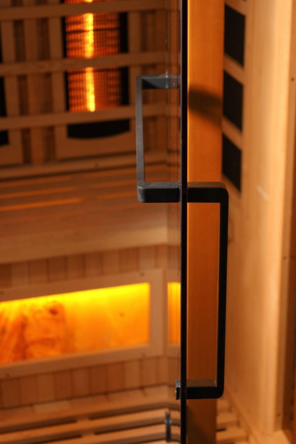 Full Spectrum Reserve Edition Infrared Sauna β Near Zero EMF with Himalayan Salt Bar (GDI-8020-03)