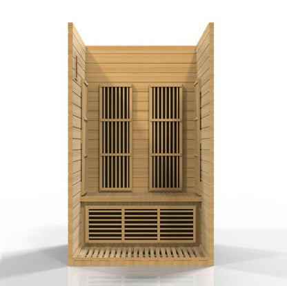 Maxxus Seattle Infrared Sauna – Near Zero EMF Technology with Premium Canadian Hemlock (MX-J206-01-ZF)