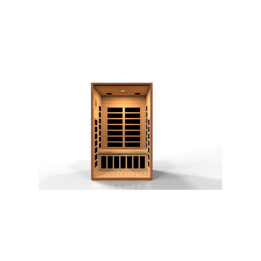 Dynamic Avila Elite Infrared Sauna – Ultra Low EMF Technology with Premium Hemlock Construction (DYN-6103-01)