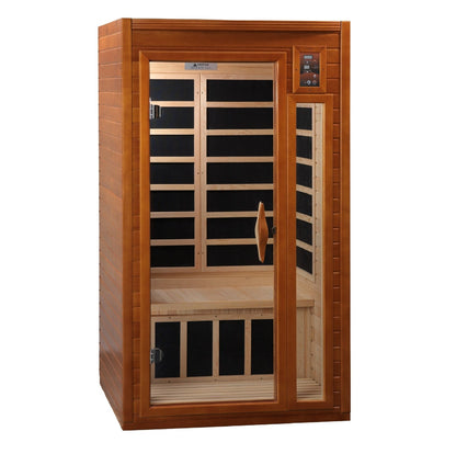 Dynamic Barcelona Elite Infrared Sauna – Ultra Low EMF Technology with Premium Hemlock Construction (DYN-6106-01)