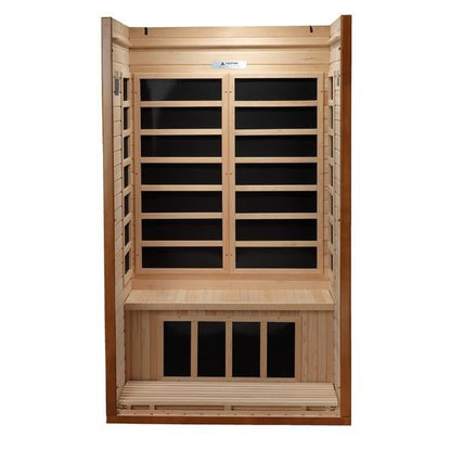 Dynamic Barcelona Elite Infrared Sauna – Ultra Low EMF Technology with Premium Hemlock Construction (DYN-6106-01)