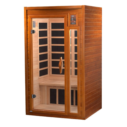 Dynamic Barcelona Elite Infrared Sauna – Ultra Low EMF Technology with Premium Hemlock Construction (DYN-6106-01)