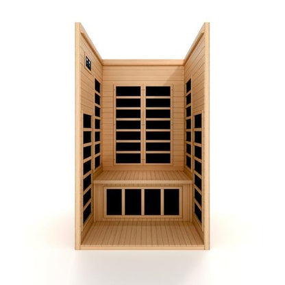 Dynamic Gracia Infrared Sauna – Low EMF Technology with Premium Hemlock Construction (DYN-6119-01)