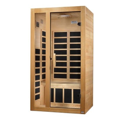 Dynamic Gracia Infrared Sauna – Low EMF Technology with Premium Hemlock Construction (DYN-6119-01)