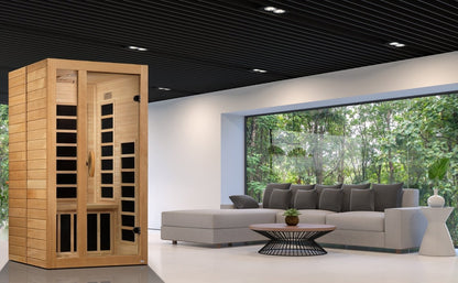 Dynamic Gracia Infrared Sauna – Low EMF Technology with Premium Hemlock Construction (DYN-6119-01)