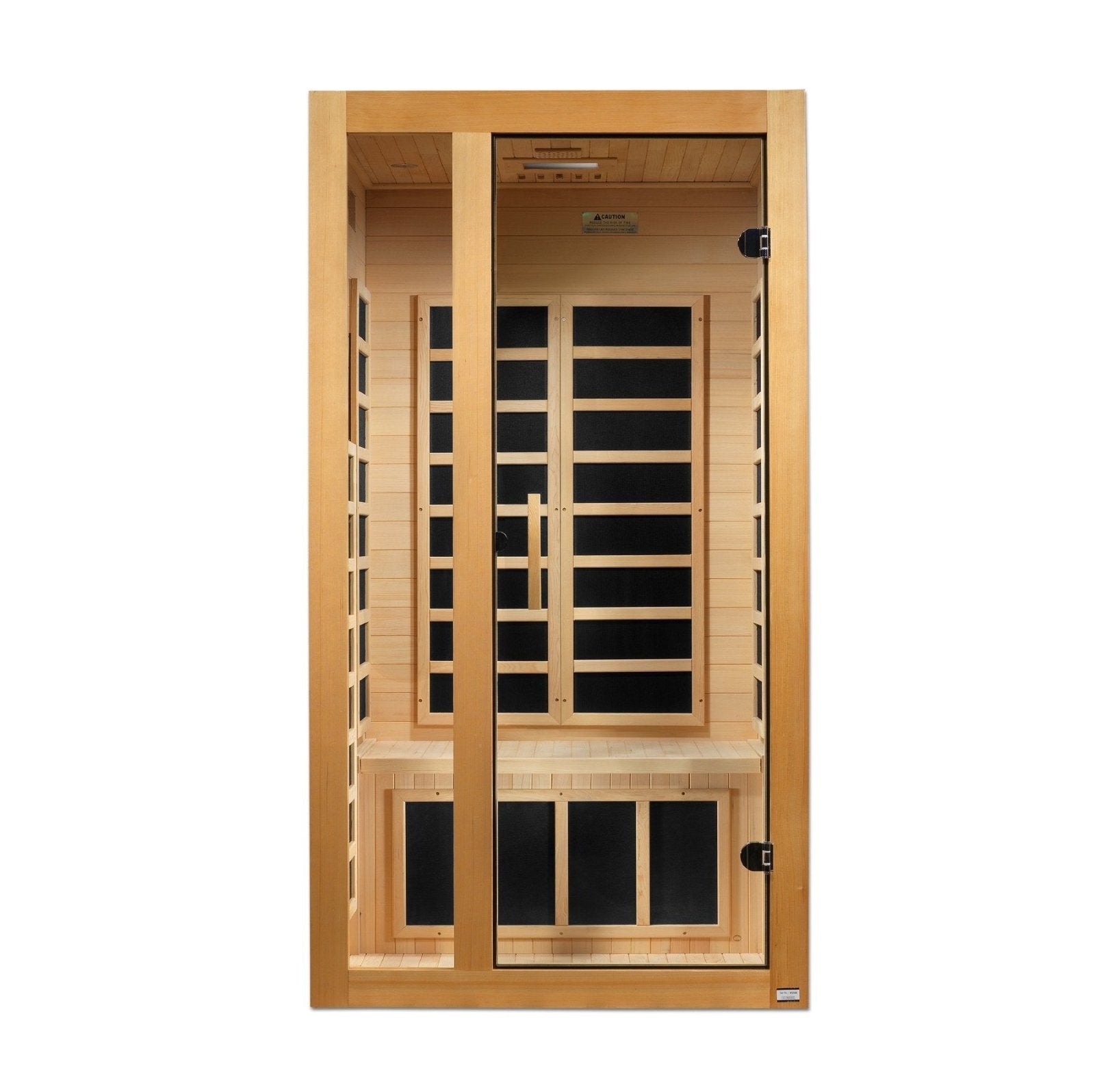 Dynamic Gracia Infrared Sauna – Low EMF Technology with Premium Hemlock Construction (DYN-6119-01)