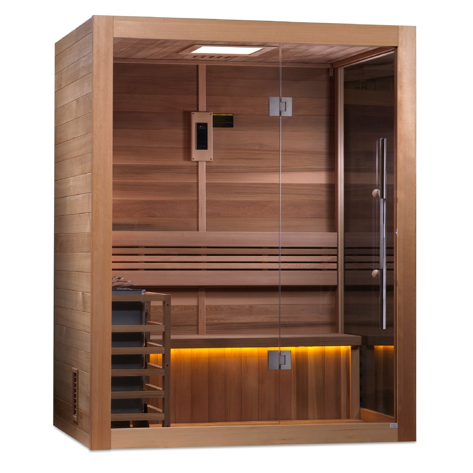 Hanko Edition Traditional Sauna – Steam Sauna with Red Cedar Wood (GDI-7202-01)