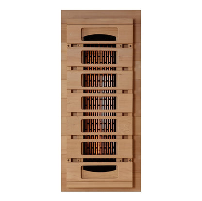 Full Spectrum Reserve Edition Infrared Sauna – Near Zero EMF with Himalayan Salt Bar  (GDI-8020-03)