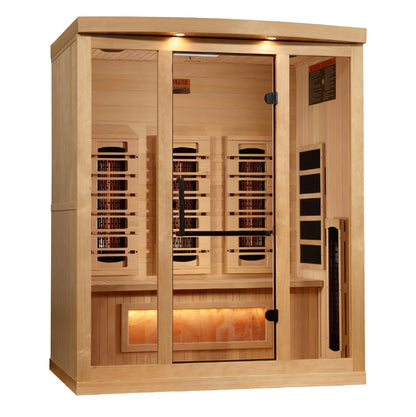 Reserve Edition PureTech™ Full Spectrum (2025 model) Infrared Sauna Near Zero EMF with Himalayan Salt Bar  ( GDI-8030-03 )