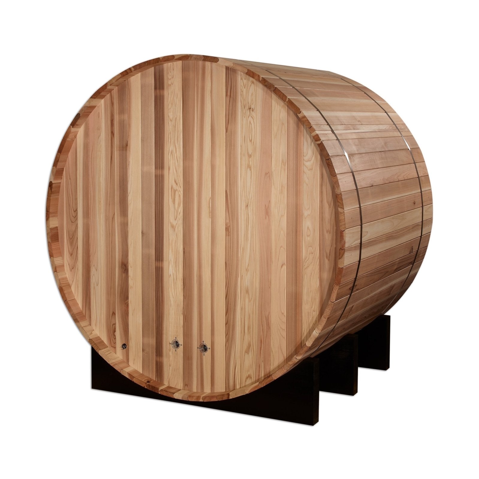 St. Moritz Traditional Outdoor Barrel Sauna – Steam Sauna with Pacific Cedar Wood (GDI-B002-01)