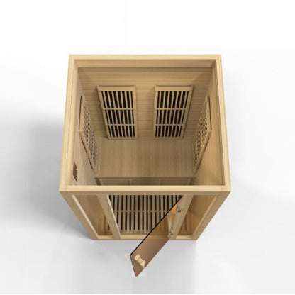 Maxxus Seattle Infrared Sauna – Near Zero EMF Technology with Premium Canadian Hemlock (MX-J206-01-ZF)